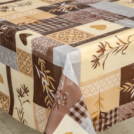 Клеенка 1,37*30м рулон силикон 82232B