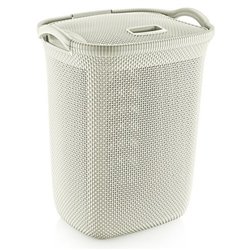 Корзина для білизни OZER-N-008 Honeycomb 63л бежевий 