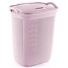 Корзина для белья OZER-N-008 Honeycomb 63л пудра