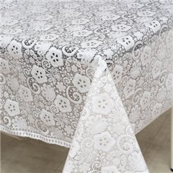 Клеенка 1,32*22м рулон LACE Ажур 241F