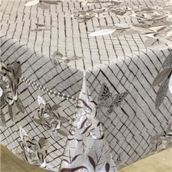 Клеенка 1,40*20м рулон золото-серебро 205G-S