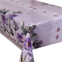Клеенка Glossy 1,37*20м рулон 3-х шаровая на тканевой основе MA-5298-3