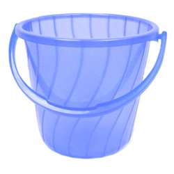 Ведро  6л Oleksplast 71228 прозрачное без крышки
