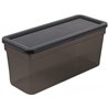 Контейнер прямоугольный 3,6л ПБ-958 30х12х13см прозрачно-черный