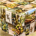 Клейонка 1,40*20м рулон фотодрук 3-х шарова 254A