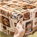 Клейонка 1,40*20м рулон фотодрук 3-х шарова 259A