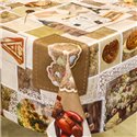 Клеенка 1,40*20м рулон фотопечать 3-х шаровая 286A