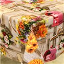Клеенка 1,40*20м рулон фотопечать 3-х шаровая 288A
