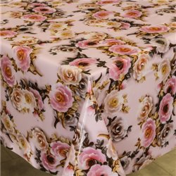 Клейонка 1,40*20м рулон фотодрук 3-х шарова 396A
