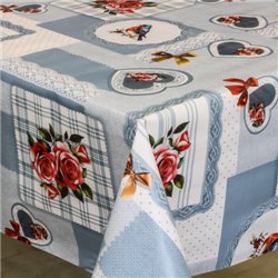 Клейонка 1,37*25м рулон ПВХ на нетканій основі 82240B