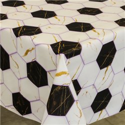 Клеенка 1,40*20м рулон Металлическая кожа на тканевой основе 82356A