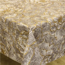 Клеенка 1,40*20м рулон Металлическая кожа на тканевой основе 82362C