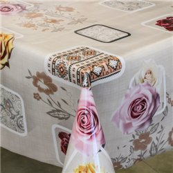 Клеенка 1,20*30м рулон фотопечать на вспененной основе 099A