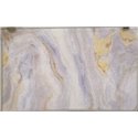 Коврик Таба 80х120 белый мрамор