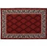 Килимок Таба 80х120 бордовий кант