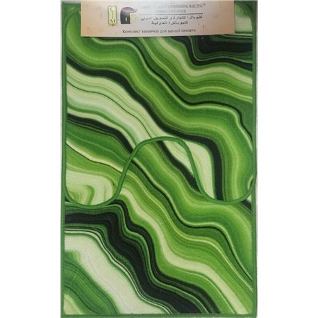 Коврик 2-й набор Клеопатра с рисунком 50х80+57х60 