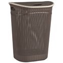 Корзина для білизни LA-150 євров'язка 52л 40х36х60см коричневий