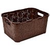 Кошик Ажур 18л без кришки ПБ-584 коричневий