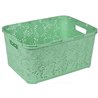 Корзина Ажур 18л без крышки ПБ-584 мятный