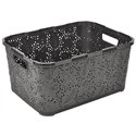 Кошик Ажур 18л без кришки ПБ-584 антрацит