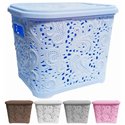 Кошик Ажур 3,5л з кришкою ПБ-873  20х15х16,5см