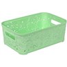 Корзина Ажур  4,7л без крышки ПБ-430 салатовый