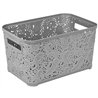 Кошик Ажур 7,5л без кришки ПБ-423 сірий