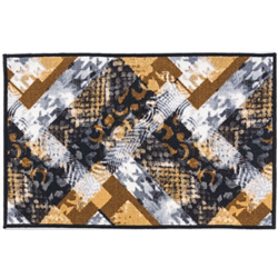 Коврик Таба 50х80 бежево-коричневый