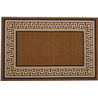Килимок Таба 57х90 коричневий кант