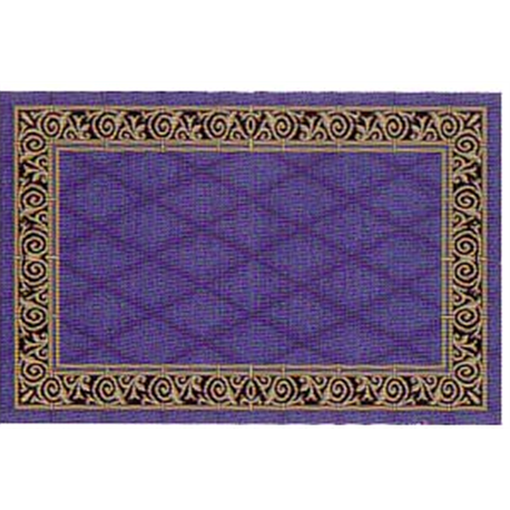 Килимок Таба 57х90 синій кант