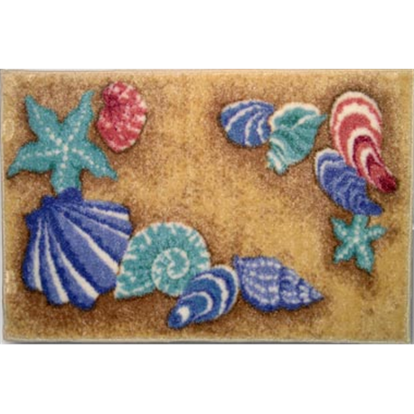 Килимок Таба 40х60 Мушлі на бежевому