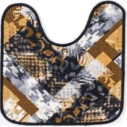 Килимок Таба туалетнік 57х60 бежево-коричневий паркет