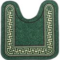 Коврик Таба туалетник 57х60 зеленый кант версаче