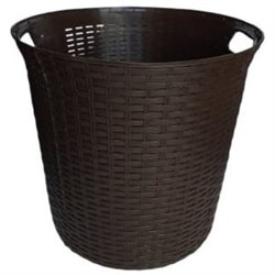 Кошик круглий ротанг 30л без кришки ПГ-1005 коричневий