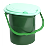 Ведро-туалет Макси усиленное зеленый 