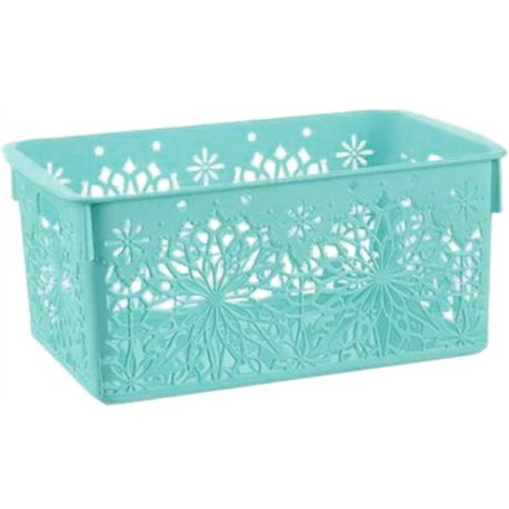 Корзина OP-598 визерунок 5,0л бирюза