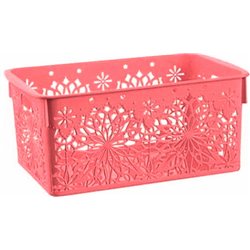 Кошик OP-598 візерунок 5л червоний