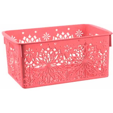 Кошик OP-598 візерунок 5л червоний