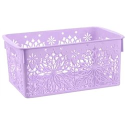 Корзина OP-598 визерунок 5,0л сиреневый
