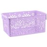 Корзина OP-598 визерунок 5,0л сиреневый