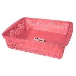 Корзина OP-599 Ажур 6,5л красный