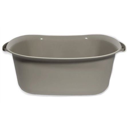 Таз квадратный 10л ПГ-1083 с ручками графит