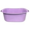 Таз квадратный 10л ПГ-1083 с ручками лаванда