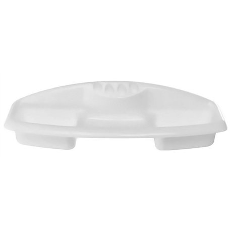 Мыльница Тройная Солнер белый