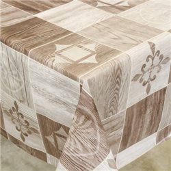 Клеенка 1,40*20м рулон ПВХ 3-х шаровая на нетканой основе 81903A