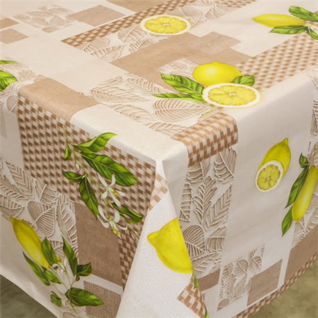 Клеенка 1,40*20м рулон ПВХ 3-х шаровая на нетканой основе 81915B