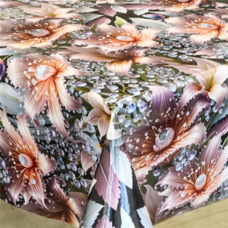 Клеенка 1,20*30м рулон фотопечать на вспененной основе 001A