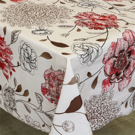 Клеенка 1,40*20м рулон Baby Face на тканевой основе 82143D