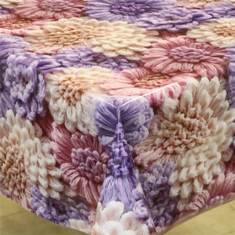 Клейонка 1,40*20м рулон фотодрук 3-х шарова 224A