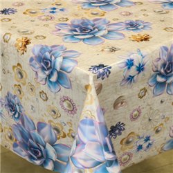 Клейонка 1,40*20м рулон фотодрук 3-х шарова 228A